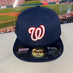 MLB Nationals Fitted Cap